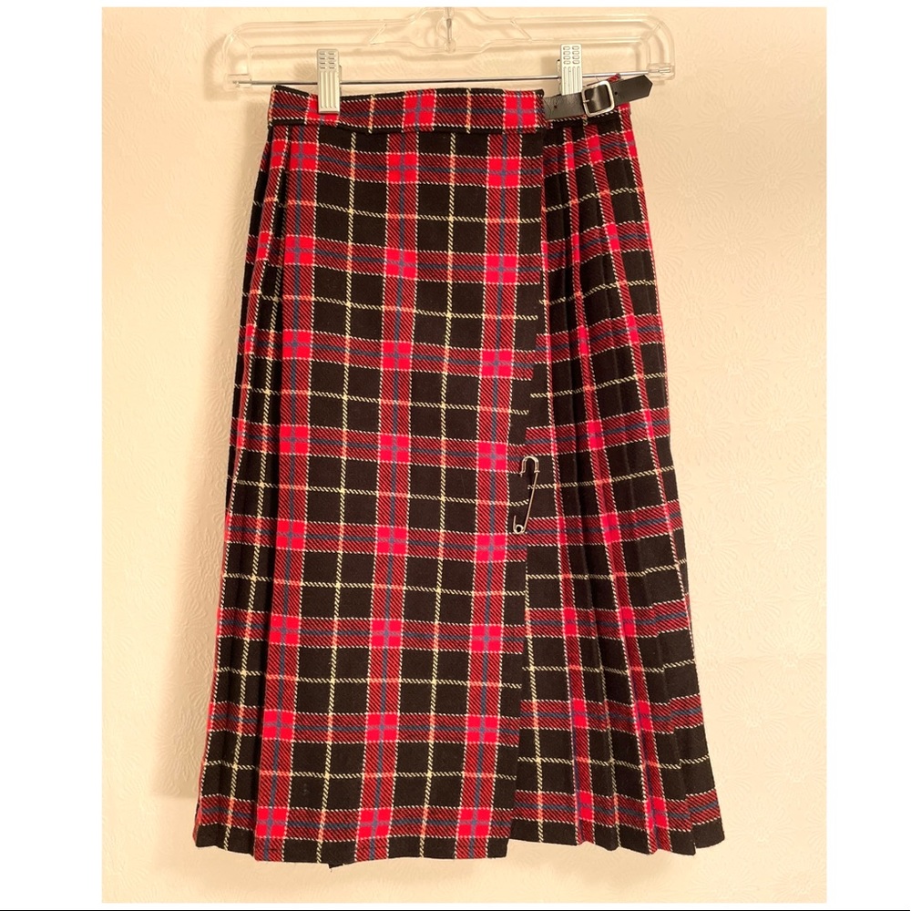 VINTAGE Wool Kilt from Debenham, Girls size